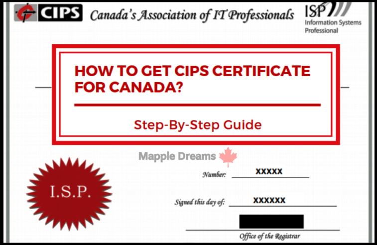 CIPS Certificate Canada