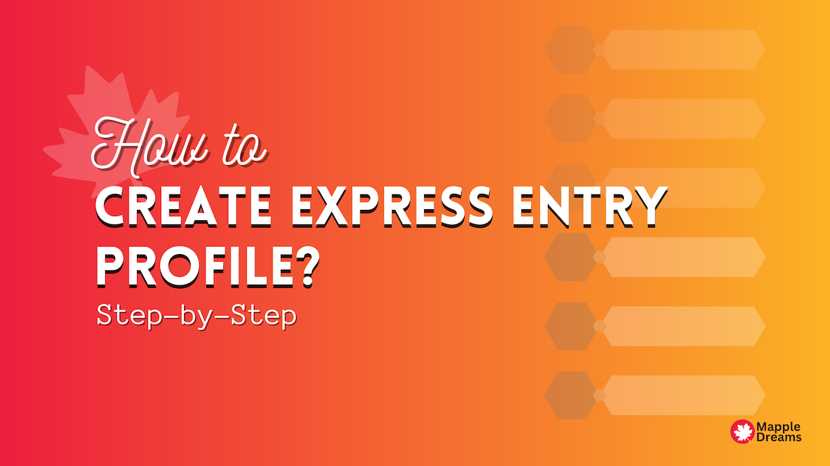 how to create express entry profile