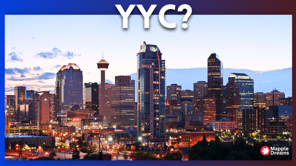 Why is Calgary called YYC?